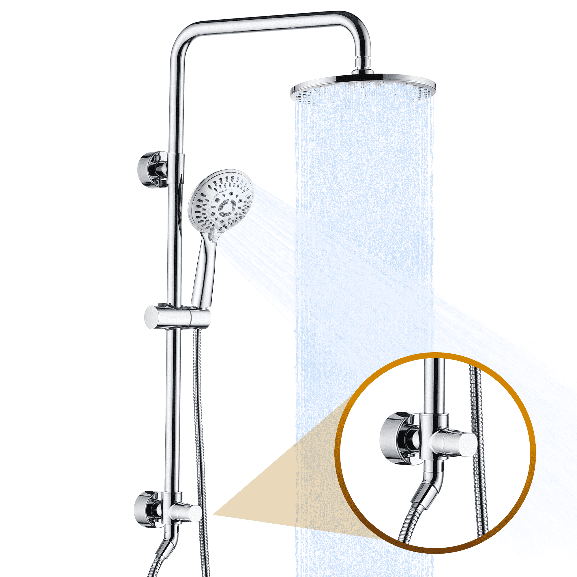 2 in1 rain shower