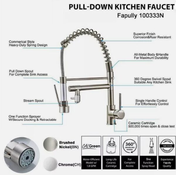 SPRING KITCHEN FAUCET - Image 4